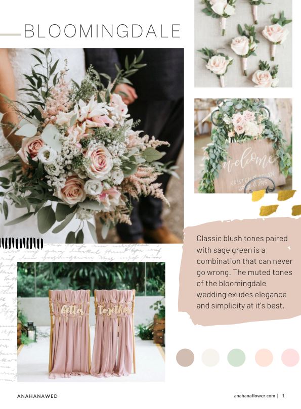 Bridal - Bloomingdale Collection | Ana Hana Flower