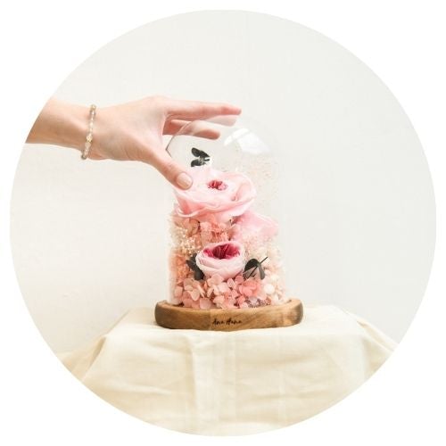 Preserved Flower Dome - Send Gifts in Singapore, Same Day Next Day Delivery