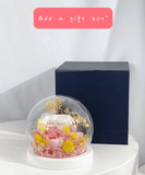 Black Gift Box (For Flower Domes) - Add Ons - Preserved Flowers & Fresh Flower Florist Gift Store