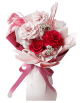 Charlotte Preserved Flower Bouquet - Flowers - Purple - Preserved Flowers & Fresh Flower Florist Gift Store
