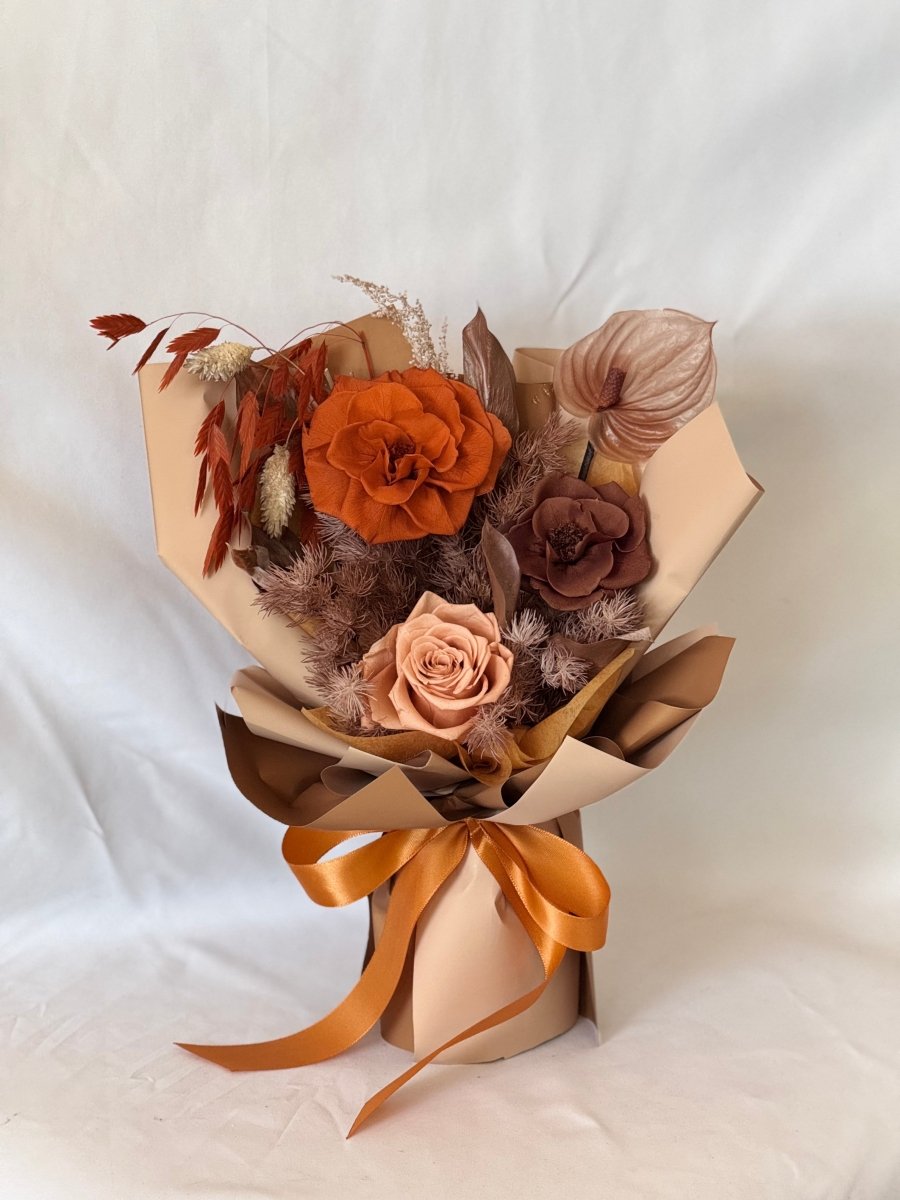 Isabella - Preserved Flower Bouquet - Moms Choice! - Flowers - Pink - Preserved Flowers & Fresh Flower Florist Gift Store