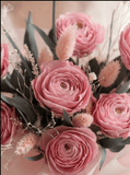 Tasha Preserved Flower Bouquet - Flowers - Pink - Preserved Flowers & Fresh Flower Florist Gift Store