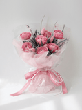 Tasha Preserved Flower Bouquet - Flowers - Pink - Preserved Flowers & Fresh Flower Florist Gift Store