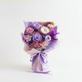 Yume (夢) - Pastel Preserved Flower Bouquet - Flowers - Purple - Preserved Flowers & Fresh Flower Florist Gift Store