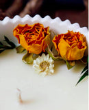 Greeting Message in Candle - Scent - Happy New Year - Preserved Flowers & Fresh Flower Florist Gift Store