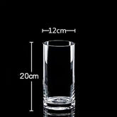 Clear Cylinder Glass Vase - Decor - 1220 - Preserved Flowers & Fresh Flower Florist Gift Store