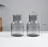 Flower Vase - Emi えみ - Flower Supplies - Black - Preserved Flowers & Fresh Flower Florist Gift Store