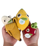 Myum Teether - Fruits - Add Ons - strawberry + banana + lemon - Preserved Flowers & Fresh Flower Florist Gift Store