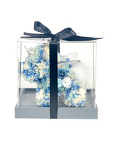 Unicorn Flower Box - Pacific Blue - Flowers - Preserved Flowers & Fresh Flower Florist Gift Store
