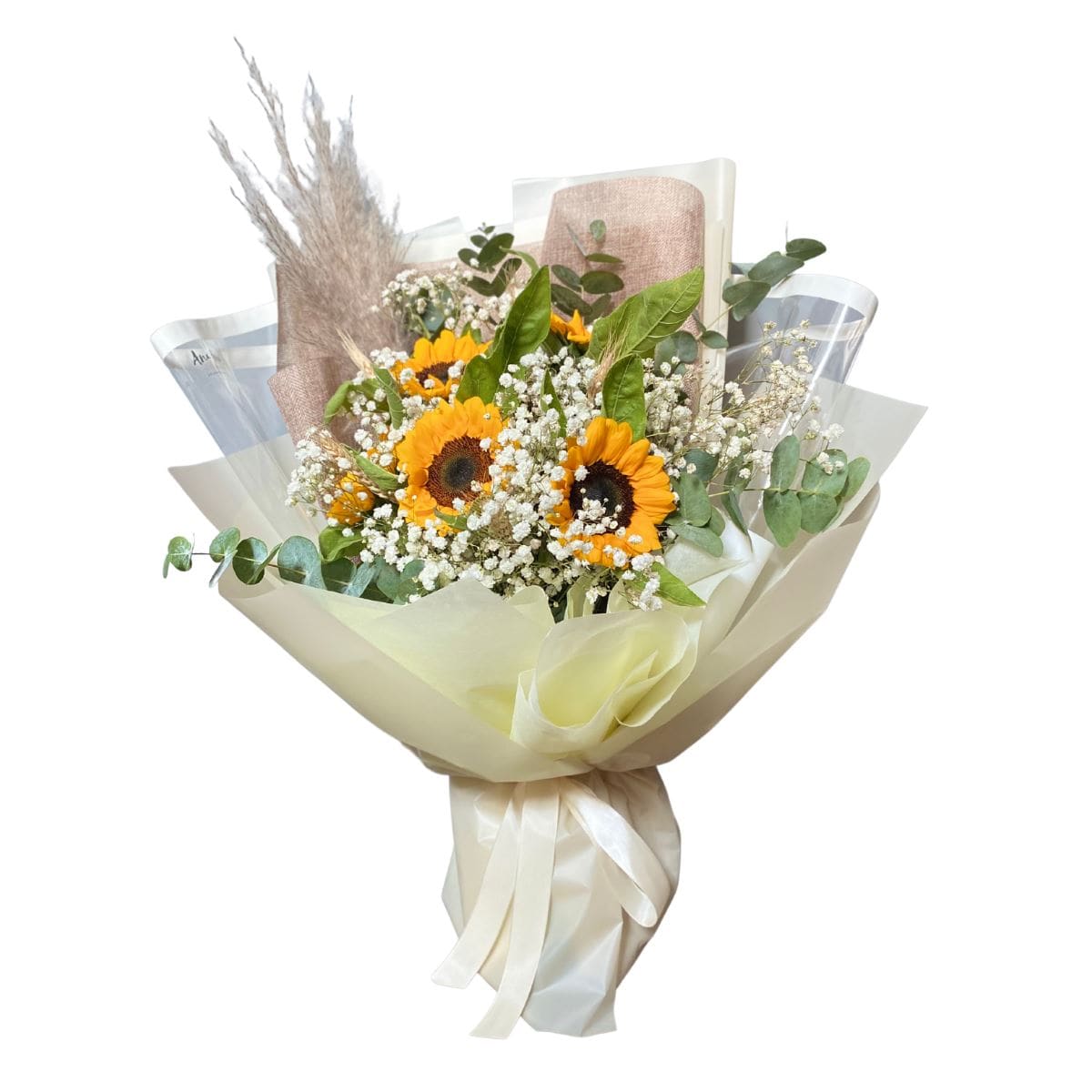 buy sunflower bouquet - yuzu | flower - online flower & gift