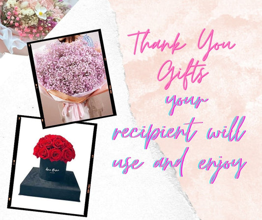 Thank you gifts your recipient will use and enjoy - Ana Hana Flower
