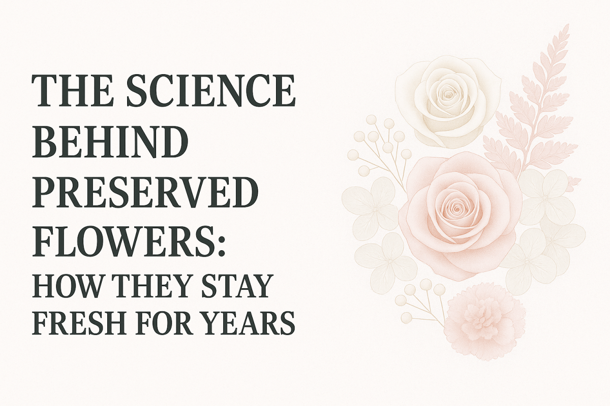 The Science Behind Preserved Flowers: How They Stay Fresh for Years - Ana Hana Flower