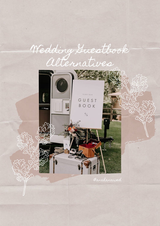 Wedding Guestbook Alternatives - Ana Hana Flower