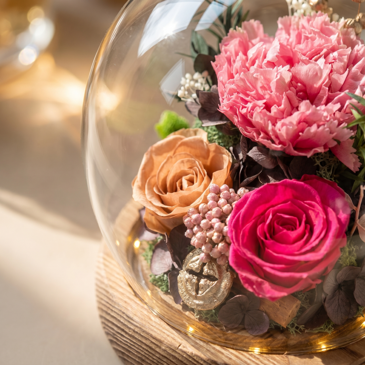 Carnation Blowball - Magenta - Flowers - Preserved Flowers & Fresh Flower Florist Gift Store