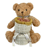 Cuddle Bear Huggies Bouquet - Soap Flower - Flowers - Preserved Flowers & Fresh Flower Florist Gift Store