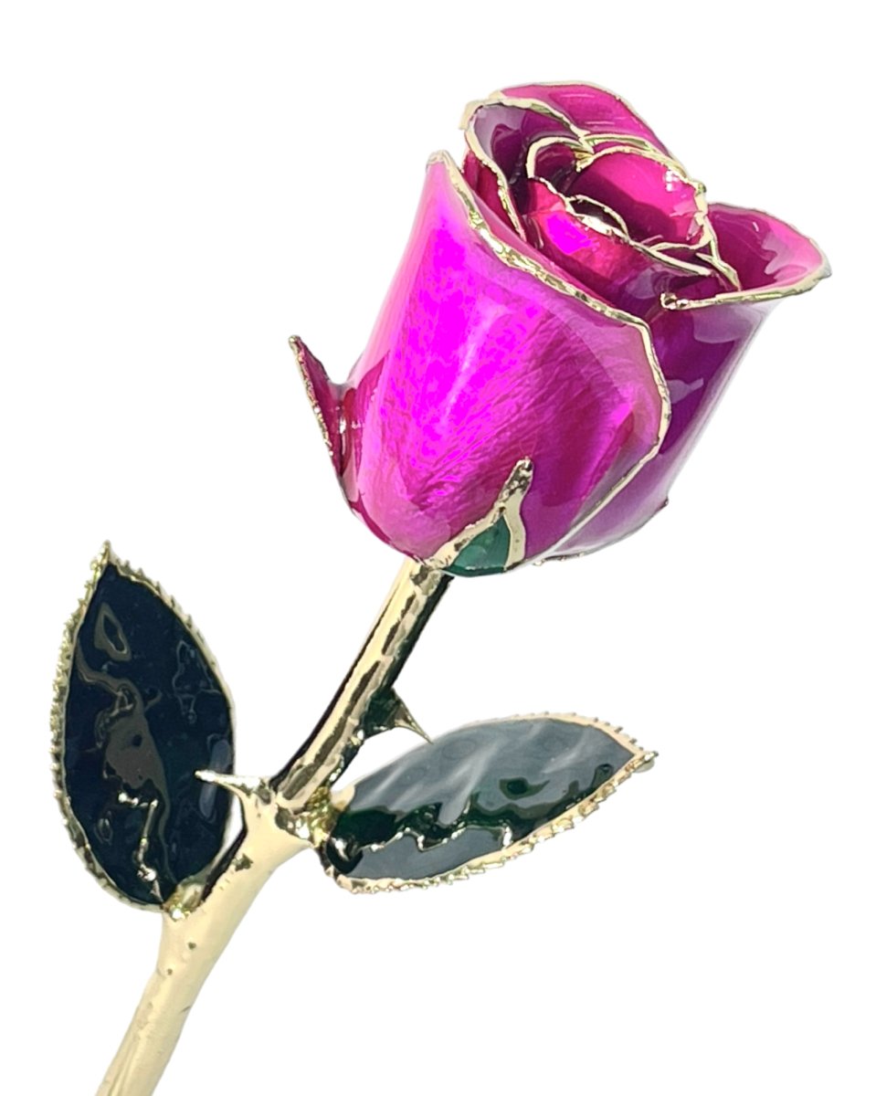 Eternal Rose - Roses That Last Forever - Flowers - Purple - Preserved Flowers & Fresh Flower Florist Gift Store
