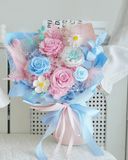 Ethereal Dreams - Pastel Preserved Flower Bouquet - Flowers - box - Preserved Flowers & Fresh Flower Florist Gift Store