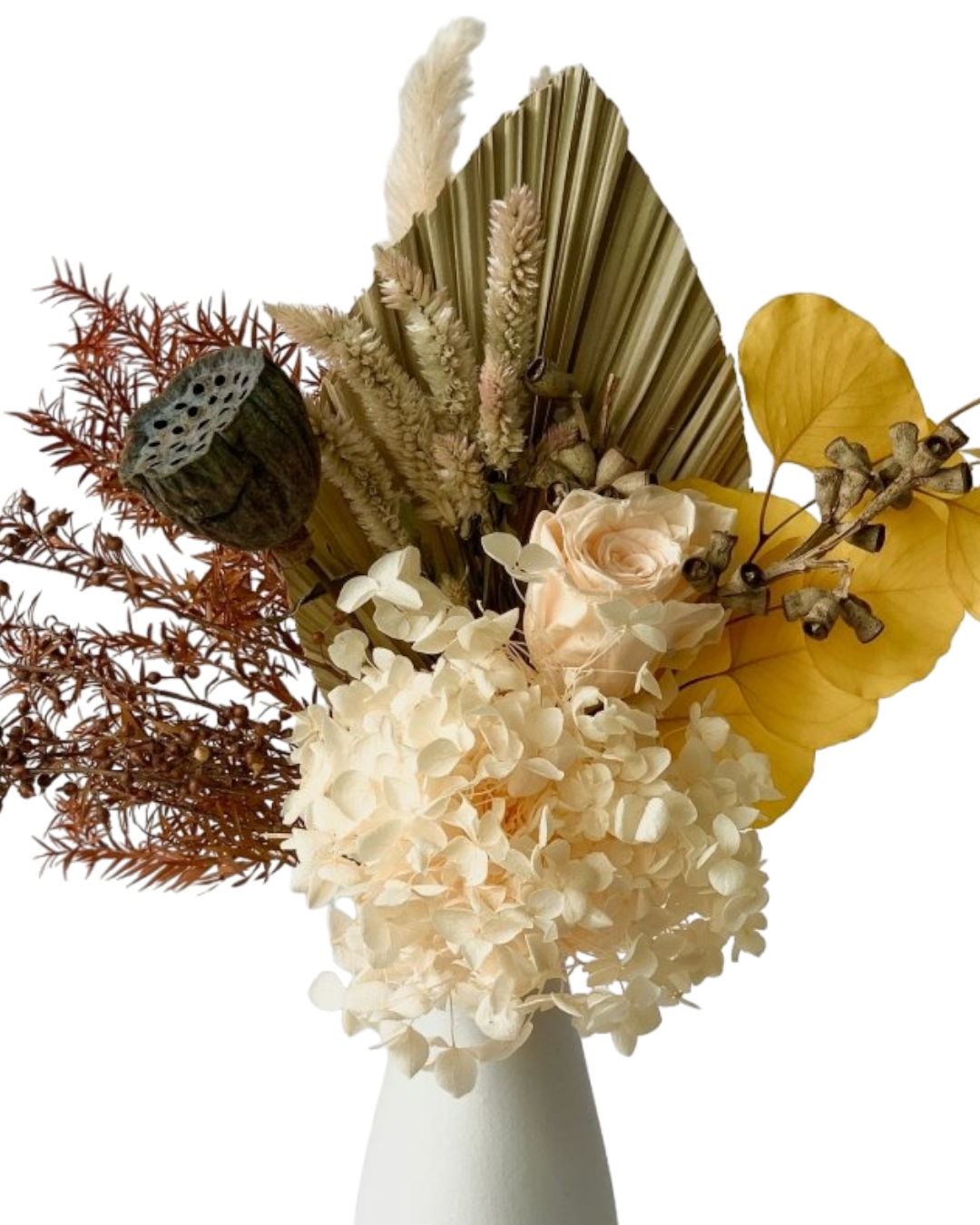 Hashira, Yellow - Preserved Flower Arrangement