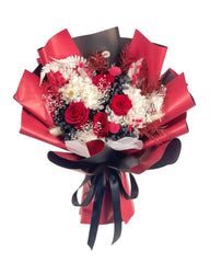 Kurenai - Red Roses Preserved Flower Bouquet - Flowers - Preserved Flowers & Fresh Flower Florist Gift Store