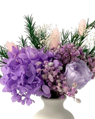 Mika, Purple - Preserved Flower Arrangement