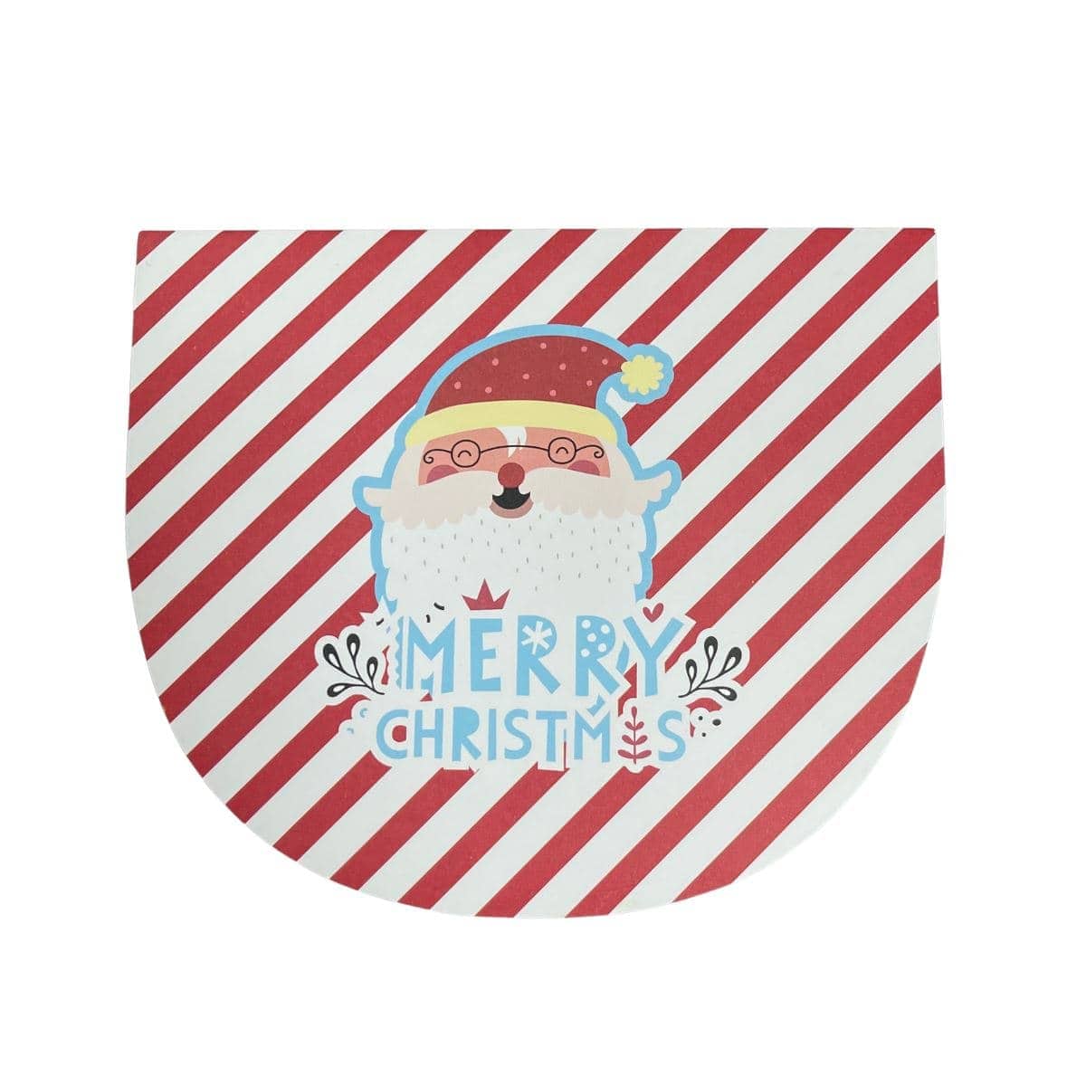 Santa Stripe 3D Pop - up Christmas Card - Add Ons - Preserved Flowers & Fresh Flower Florist Gift Store