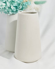 Seasonal Vase Add On for Bouquets - Add Ons - Add a White Ceramic Vase - Preserved Flowers & Fresh Flower Florist Gift Store