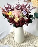 Seasonal Vase Add On for Bouquets - Add Ons - Add a White Ceramic Vase - Preserved Flowers & Fresh Flower Florist Gift Store