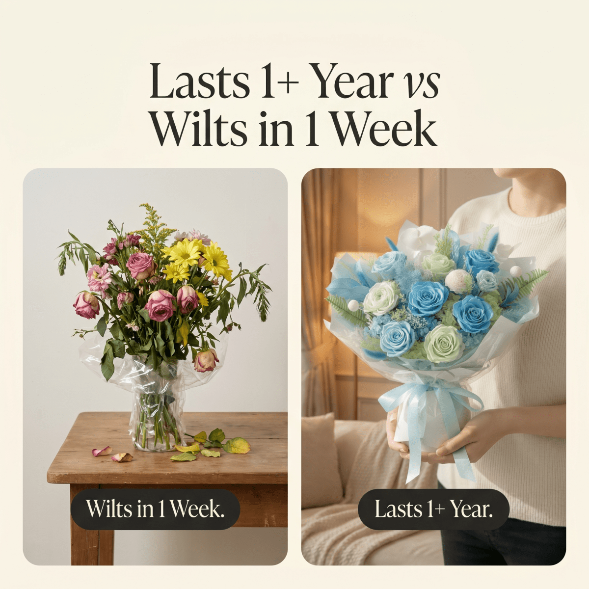 SUMMER. - Mothers Day Preserved Bouquet - Flowers - Garden - Preserved Flowers & Fresh Flower Florist Gift Store