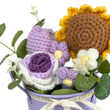 Sunshine on a Bucket - Flowers - Purple - Preserved Flowers & Fresh Flower Florist Gift Store