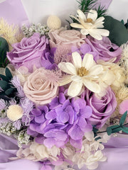 Tanoshi Flowers (Purple) - Flowers - Preserved Flowers & Fresh Flower Florist Gift Store