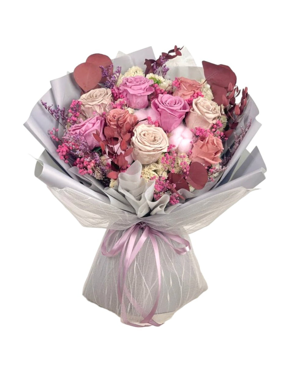 Preserved Flower Arrangement - Most Loved Flower & Gift – Ana Hana Flower