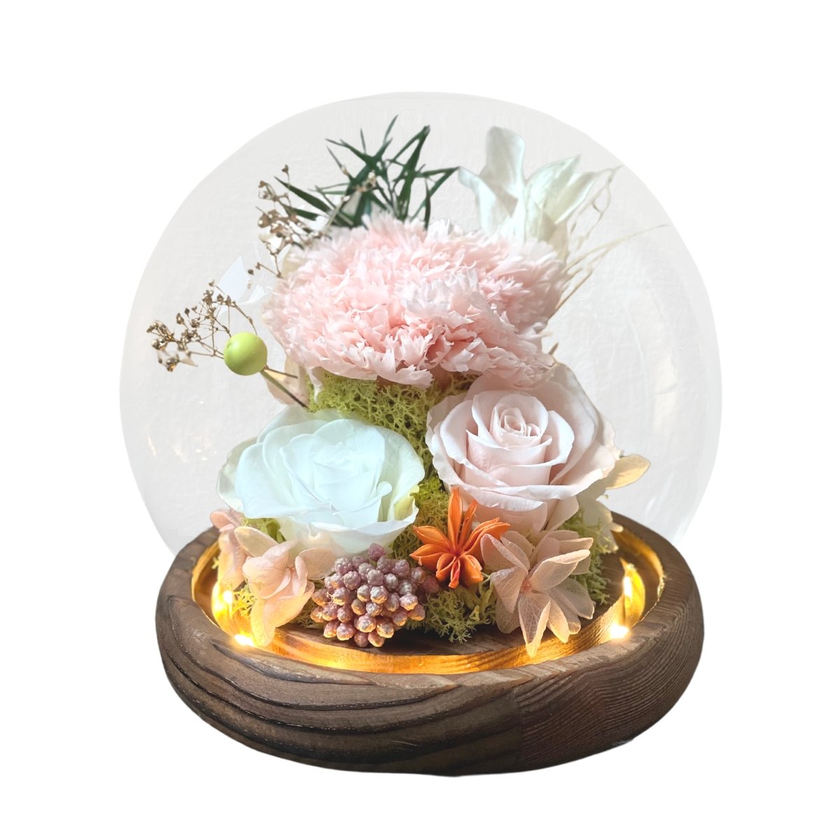 Carnation Blowball - Pink - Flower - Preserved Flowers & Fresh Flower Florist Gift Store