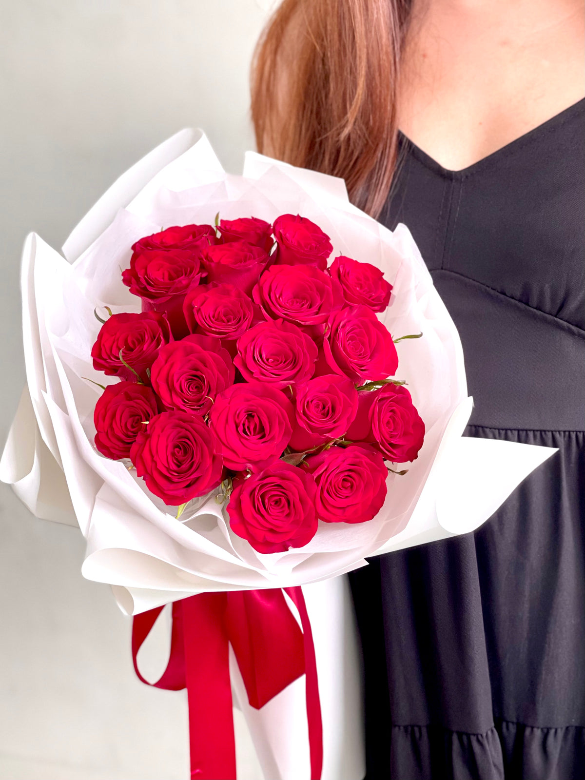 19 Rose Bouquet - Flower - Preserved Flowers & Fresh Flower Florist Gift Store