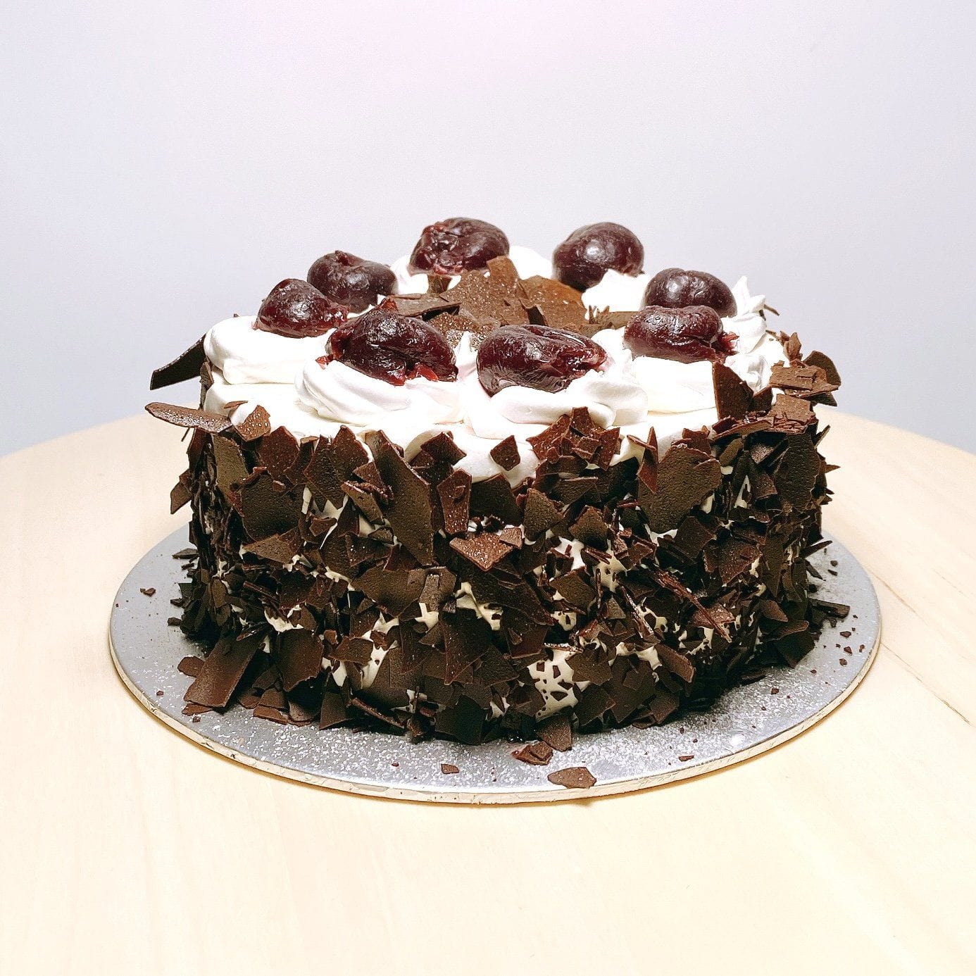 Black Forest Cake (Only available as an add-on) - Cakes - Preserved Flowers & Fresh Flower Florist Gift Store