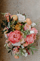 Blooming Bridal Bouquet - Bridal Flower - Standard - Preserved Flowers & Fresh Flower Florist Gift Store