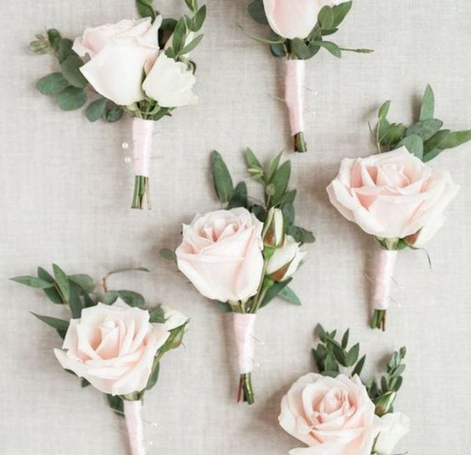 Bloomingdale Boutonnieres - Bridal Flower - Single - Preserved Flowers & Fresh Flower Florist Gift Store