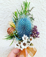 Boutonnière - Wedding - Pink - Preserved Flowers & Fresh Flower Florist Gift Store
