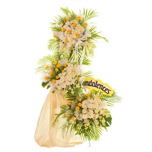 Deepest Reverence - Condolences Flower Stand - Flower - Preserved Flowers & Fresh Flower Florist Gift Store