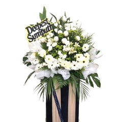 Eternal Sanctuary - Condolences Flower Stand - Flower - Preserved Flowers & Fresh Flower Florist Gift Store