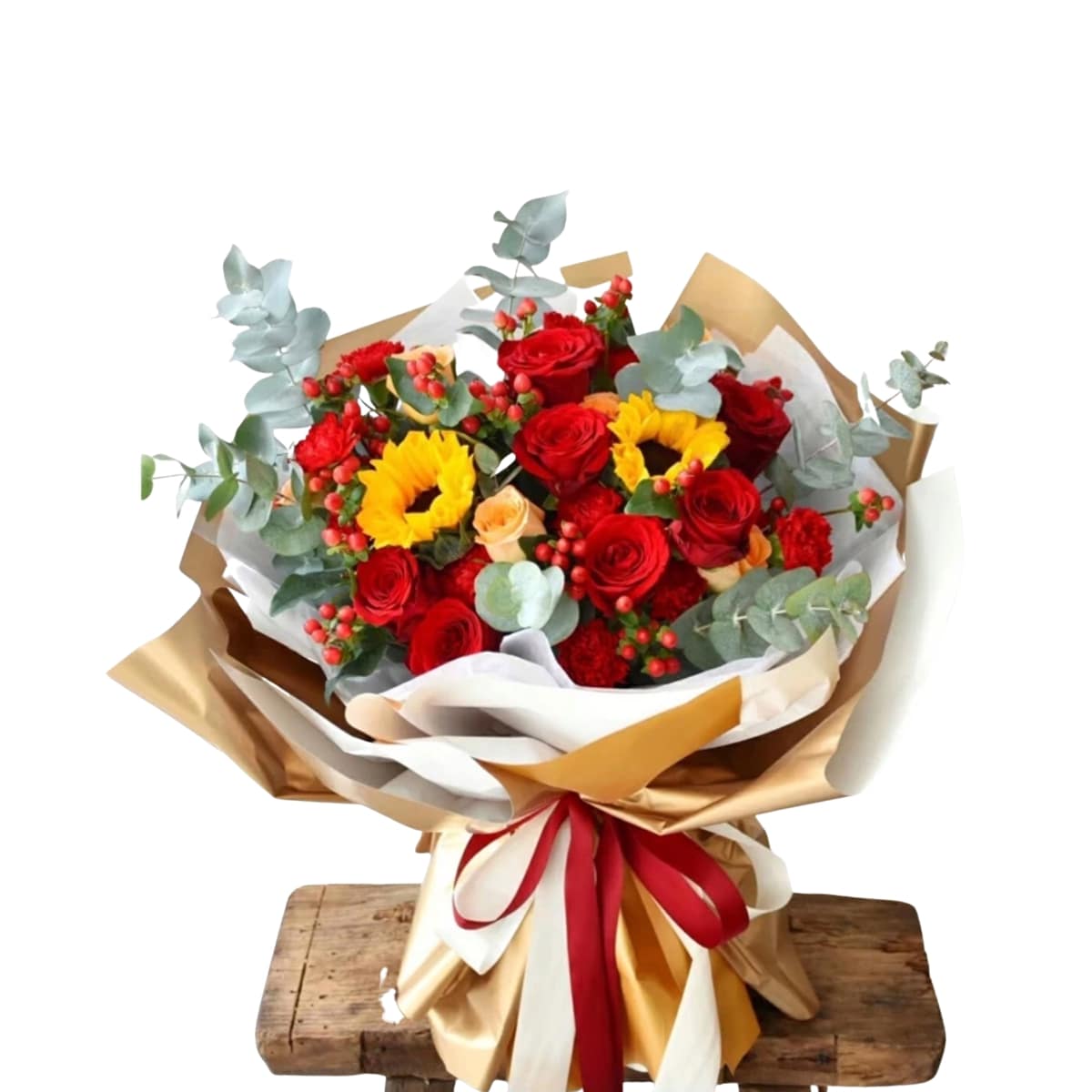 Fiery Joy - Flower - Preserved Flowers & Fresh Flower Florist Gift Store