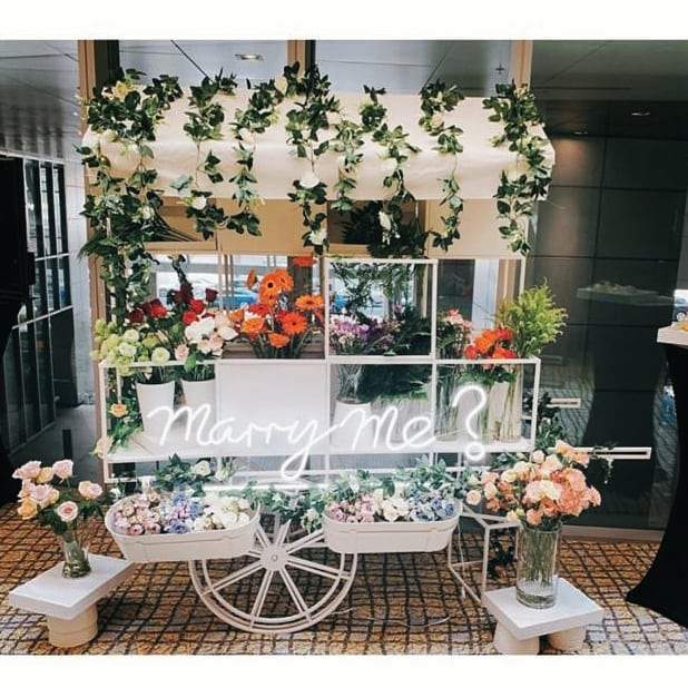 Flowers For All - Flower Bar - Ana Hana Wedding - 50 pax - Preserved Flowers & Fresh Flower Florist Gift Store