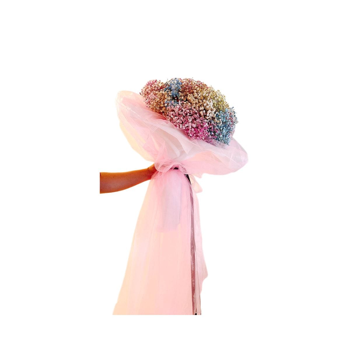Grand Baby - Flower - Rainbow/Pink - Preserved Flowers & Fresh Flower Florist Gift Store