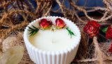 Greeting Message in Candle - Scent - Merry Christmas - Preserved Flowers & Fresh Flower Florist Gift Store