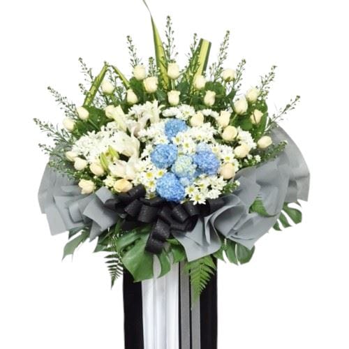 Heartfelt Sympathy - Condolences Flower Stand - Flower - Preserved Flowers & Fresh Flower Florist Gift Store