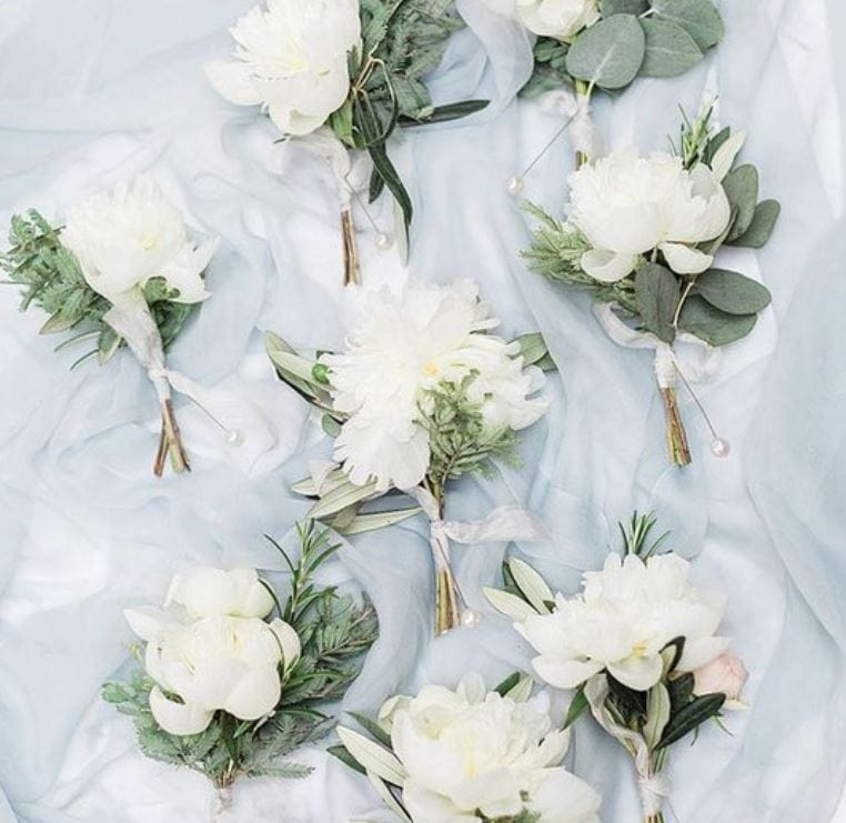 Kensington Boutonnieres - Bridal Flower - Single - Preserved Flowers & Fresh Flower Florist Gift Store