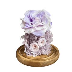 Murasaki Purple Flower Dome - Flower - Preserved Flowers & Fresh Flower Florist Gift Store