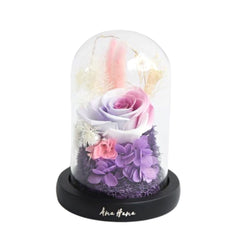 My Only Love - Hana Flower Dome - Flower - Bloom Purple - Preserved Flowers & Fresh Flower Florist Gift Store