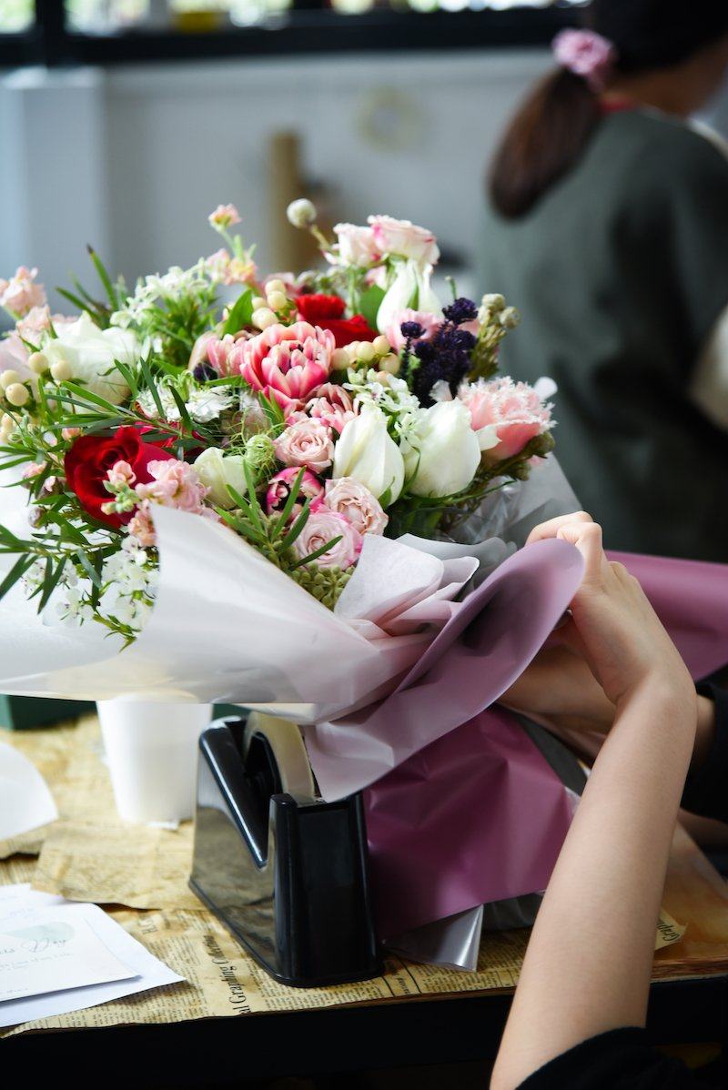 Omakase Kodawari - Bespoke Flower Arrangement - Flower - Deluxe - Preserved Flowers & Fresh Flower Florist Gift Store