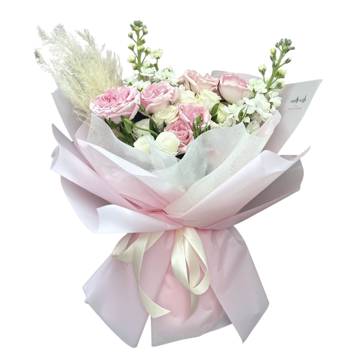 Omakase Pastel Pink Bouquet - Flower - Deluxe - Preserved Flowers & Fresh Flower Florist Gift Store