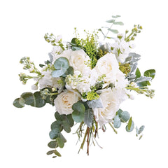 Omakase Vase - Premium White - Flower - Deluxe - Preserved Flowers & Fresh Flower Florist Gift Store